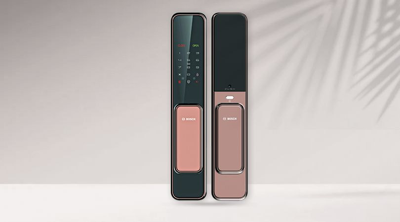 Thiết kế khóa điện tử BOSCH EL 600F EU GOLD